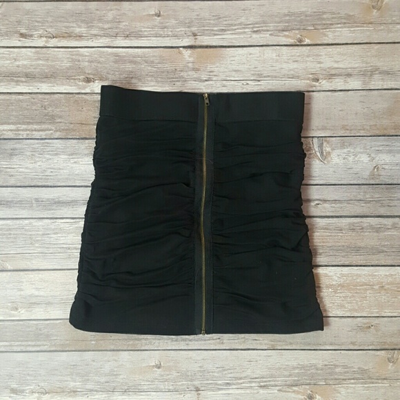 black skirt