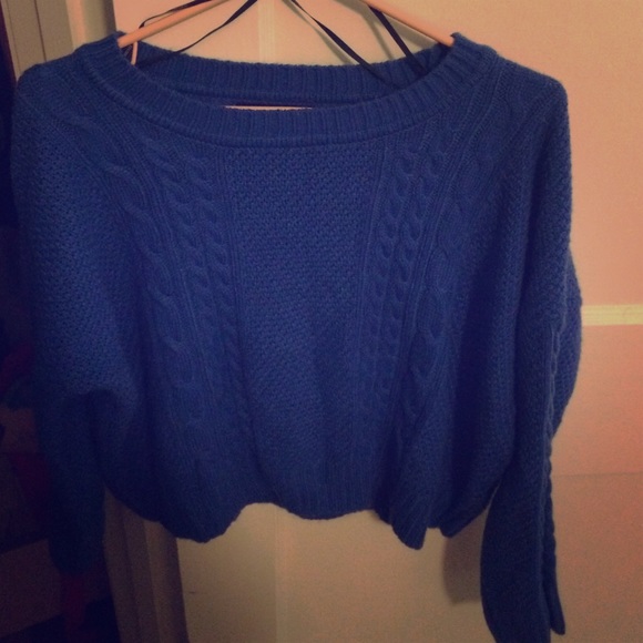 Forever 21 sweater crop top