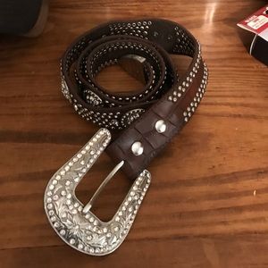 Bling Western belt