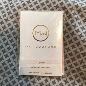Mai Couture St. Bart's Highlighter Paper