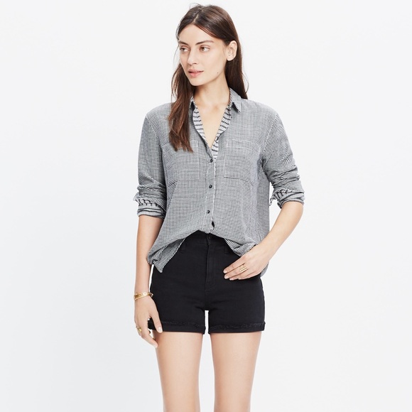 NWT Madewell Oversized Boyshirt size M