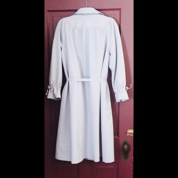 FORECASTER Trench Coat Zip out Lining Sz 11/12 - Picture 2 of 7