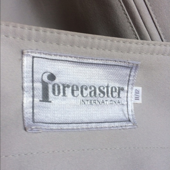 FORECASTER Trench Coat Zip out Lining Sz 11/12 - Picture 3 of 7