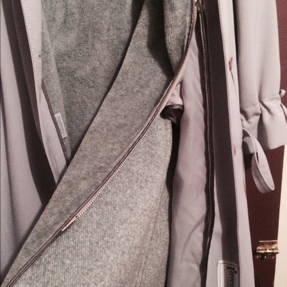 FORECASTER Trench Coat Zip out Lining Sz 11/12 - Picture 7 of 7