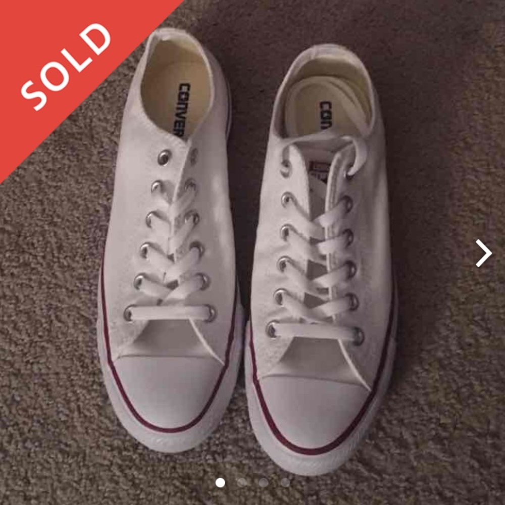 Brand New White Converse