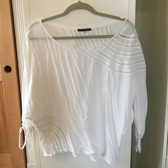 Pure Sugar Medium White Quarter Sleeve Shirt