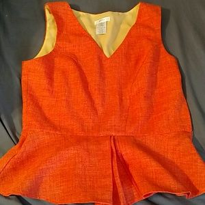 FINAL PRICE DROP! Orange Esley Blouse