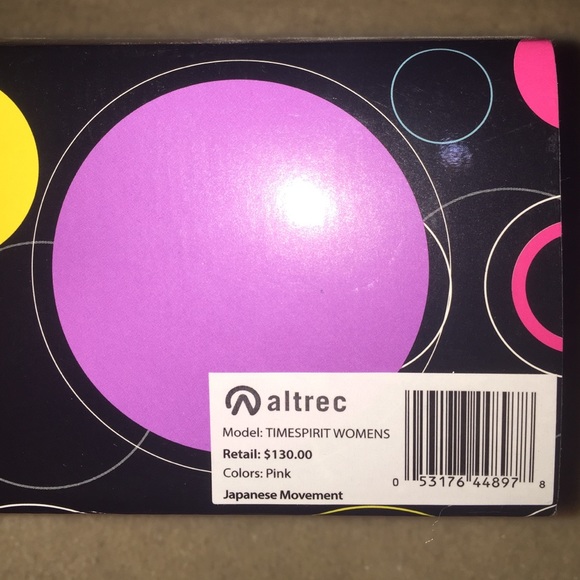 Altrec pink watch