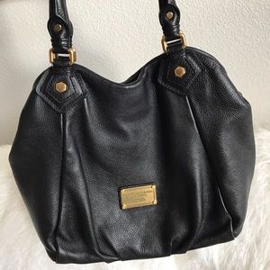 Marc by Marc Jacobs Classic Q Fran Handbag-Black