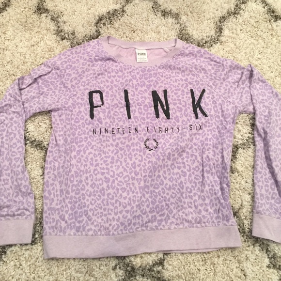 Pink sweat shirt