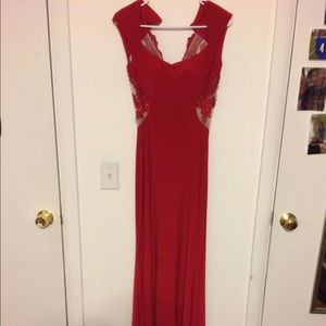 Red prom dress!