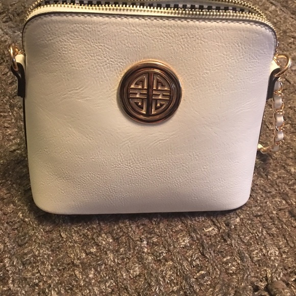 White purse