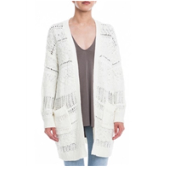 open long knit sweater