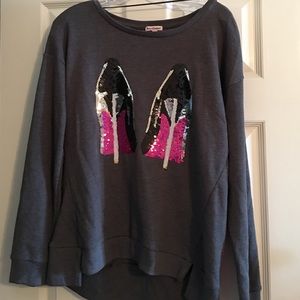 Juicy Couture sequin sweatshirt