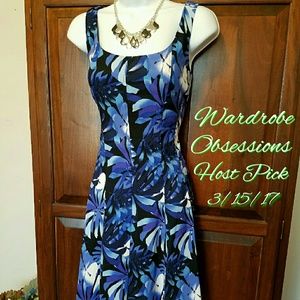 🎉HP🎉Blue with purple sundress