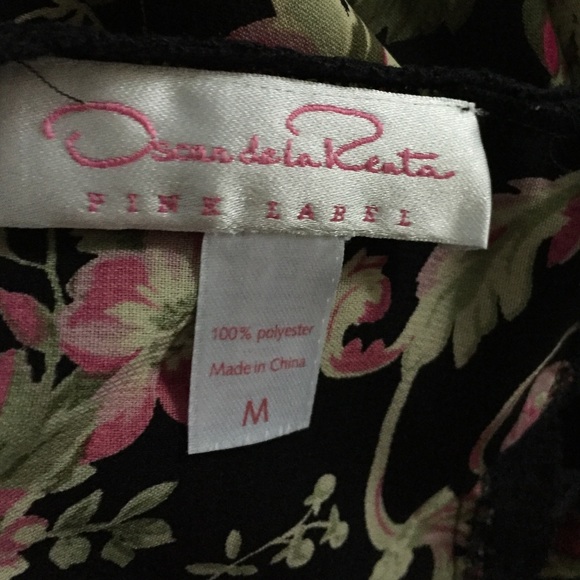 Oscar de la Renta pink label Maxi floral dress - Picture 3 of 4