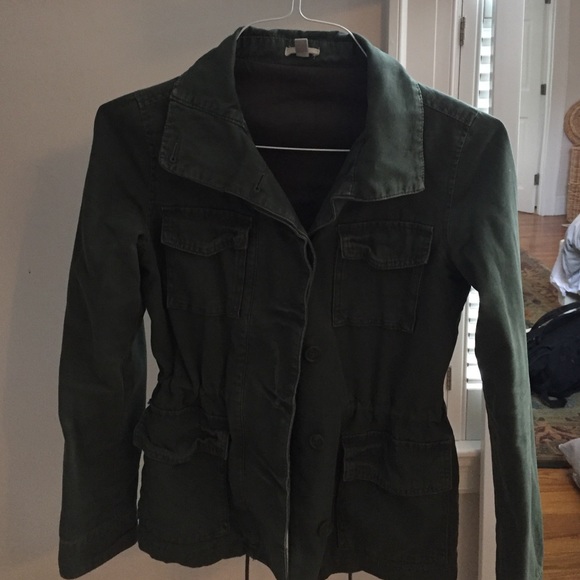 urban outfitters army green jacket - Picture 1 of 2