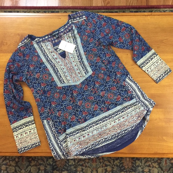 Lucky Brand Women's Size (M) Boho Shirt (NWT)