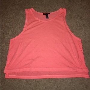 Pink crop top