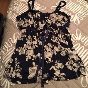 Pajamas. Top and long pants.