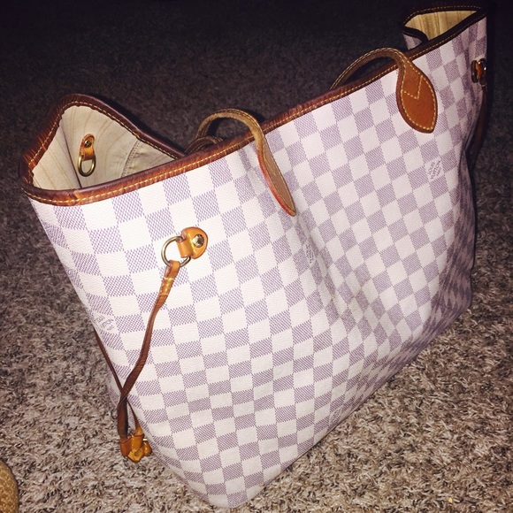 LV Neverfull Damier Azur GM
