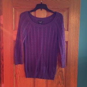 Quarter length sleeve sweater