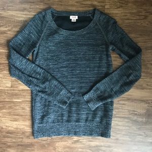 Charcoal gray athletic top