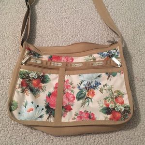Floral waterproof bag