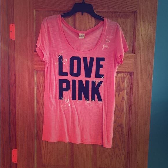 PINK short sleeve top