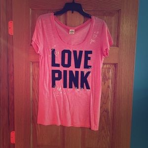PINK short sleeve top