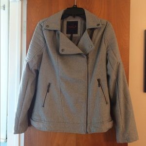 Asymmetrical Zipper Coat