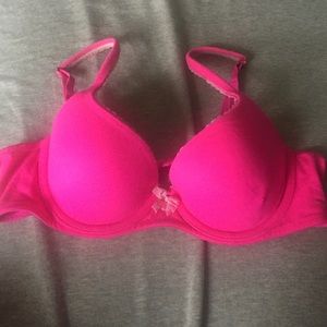 Bright pink Victoria's Secret Lined Demi bra 36a💖