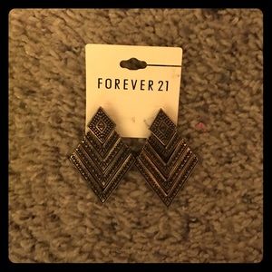 Vintage gold earrings