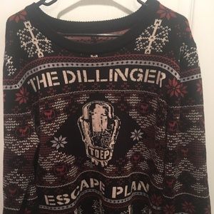Dellinger Escape Plan Xmas Sweater