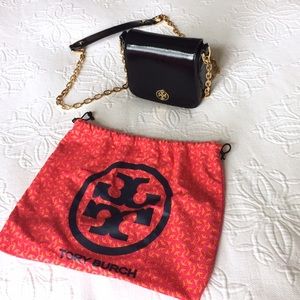 Tory Burch mini cross body in patent leather