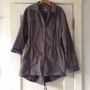 Free Press grey cargo jacket