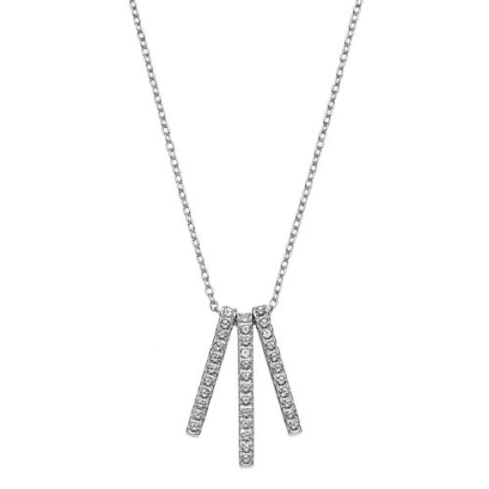 Swarovski Crystal and genuine diamond necklace