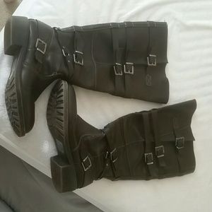 Plus-size wide-calf boots; , 17-inch calf, stretch