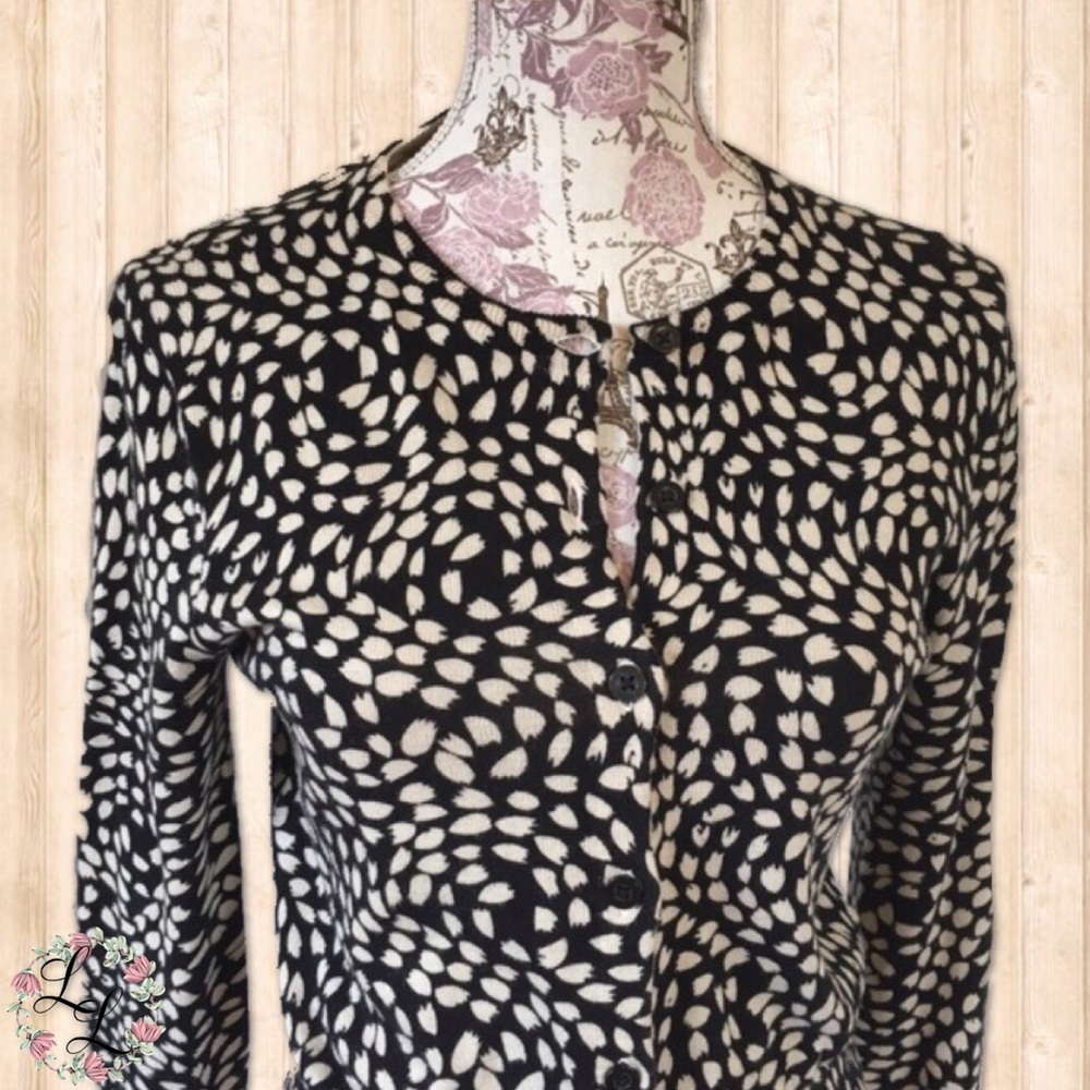 Fossil Dot Swirl Cardigan