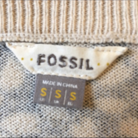 Fossil Dot Swirl Cardigan - Picture 4 of 4