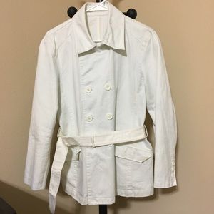 Unbranded White Taylor Coat