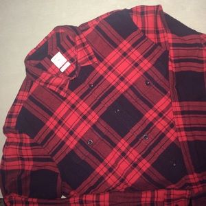 Gap Men's Buffalo plaid button down shirt