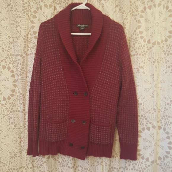 Eddie Bauer Button Sweater Cardigan