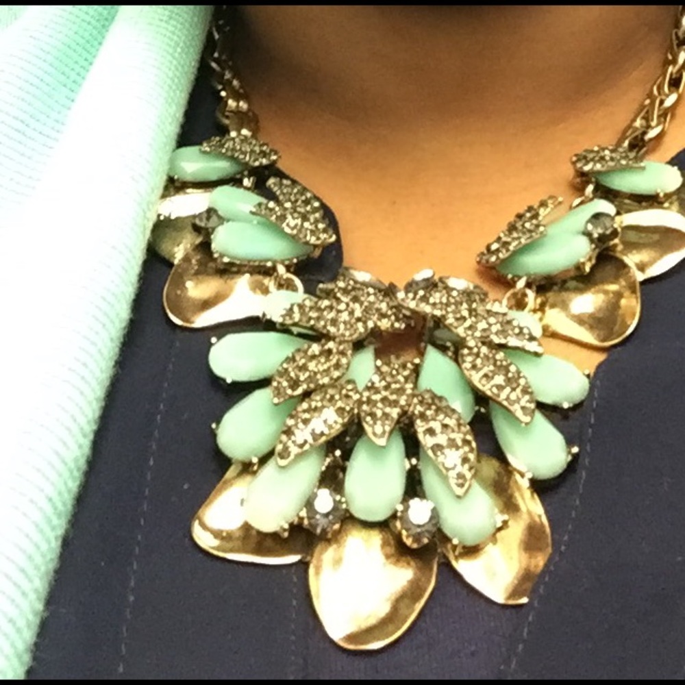 Beautiful statement necklace.