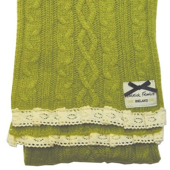 Irish Wool and Angora Scarf NWOT