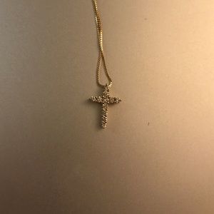 Gold Cross Necklace