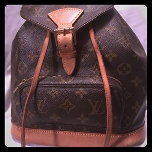Louis Vuitton monogram MM Montsouris backpack