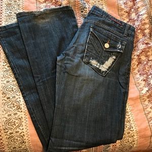 Vigoss distresssed boot cut jeans