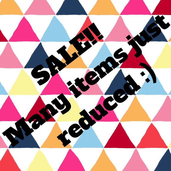 Sale!! Many items just reduced!!