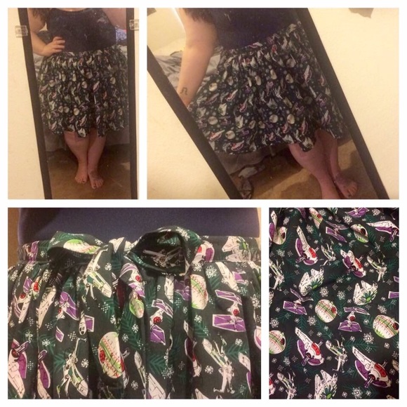 Custom Star Wars Full Gathered Skirt
